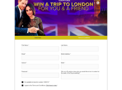 Win a Trip to London for you and a friend