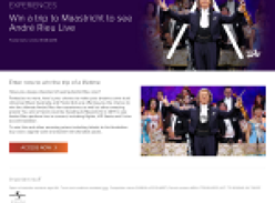 Win a trip to Maastricht to see Andre Rieu live!