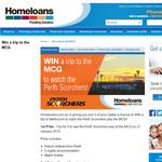 Win a trip to Melbourne to catch the Perth Scorchers play the MCG