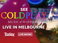 Win a Trip to Melbourne to See Coldplay with 9 Friends