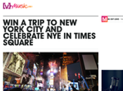 Win a trip to New York City & celebrate NYE in Times Square!