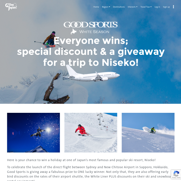 Win a Trip to Niseko for 2