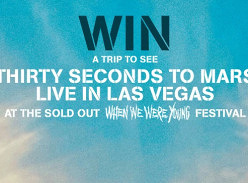 Win a Trip to See Thirty Seconds to Mars Live in Las Vegas