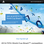 Win a trip to the 2014 FIFA World Cup in Brazil!