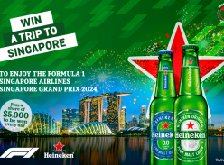 Win a Trip to the F1 Singapore Grand Prix for 2