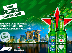 Win a Trip to the F1 Singapore Grand Prix for 2