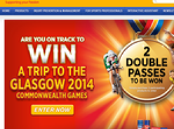 Win a trip to the Glasgow 2014 Commonwealth Games!