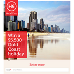 Win a trip to the Gold Coast