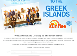 Win a Trip to the Greek Islands