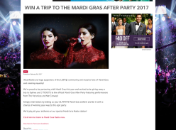 Win a trip to the Mardi Gras after party 2017! (Registered iHeartRADIO Users ONLY)