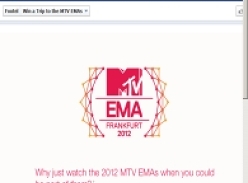 Win a trip to the MTV EMAs in Frankfurt!