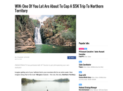 Win a Trip to the Northern Territory