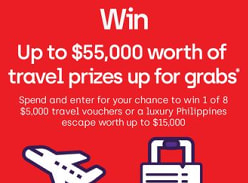 Win a Trip to the Philippines or 1 of 8 $5000 Travel Vouchers