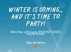 Win a Trip to the Snowtunes Music Festival in Jindabyne for 2