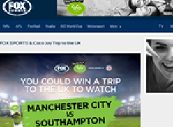 Win a trip to the UK to watch Manchester City VS Southampton!