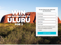 Win a Trip to Uluru for 2