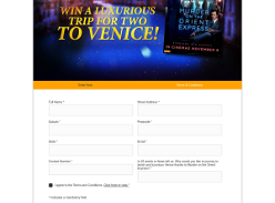 Win a trip to Venice