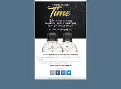 Win a Turn Back Time Prize Pack