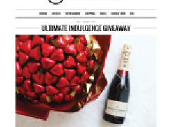 Win a Valentine's Day indulgence prize pack!