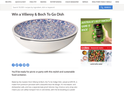Win a Villeroy & Boch To Go Indigo Dish