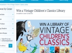 Win a Vintage Children's Classics Library