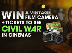 Win a Vintage Film Camera & Civil War Double Passes