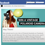 Win a vintage Polaroid 780 camera with film!