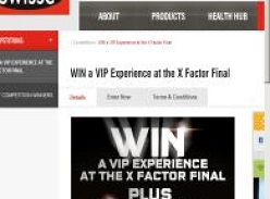 Win a VIP experience at the X Factor final, plus $20,000 cash!