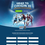 Win a VIP experience for 4 at Holden 'State of Origin' Game 3 in Sydney!