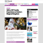 Win a VIP Family Experience at Santa's Magical Kingdom