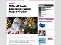 Win a VIP Family Experience at Santa's Magical Kingdom