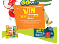 Win a VIP family trip to the Rio 2016 Olympic Games!