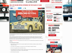 Win a VIP Geelong Revival experience for 2, valued at $5,000!