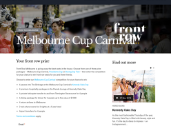 Win a VIP Melbourne Cup Trip for 4