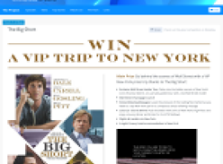 Win a VIP New York prize trip