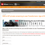 Win a VIP screening to see Transformers: Age of Extinction!