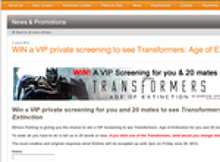 Win a VIP screening to see Transformers: Age of Extinction!