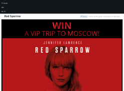 Win a VIP trip to Moscow!