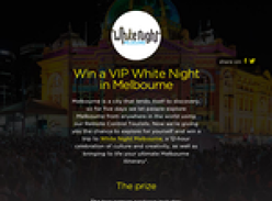 Win a VIP White Night in Melbourne!