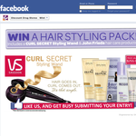 Win a VS Sassoon Curl Secret hair pack!