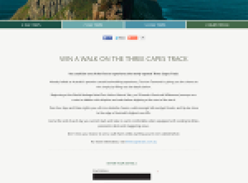 Win a walk on the 'Three Capes Track'!