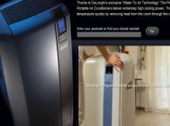 Win a water to air portable air conditioner!