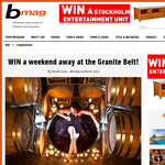 Win a weekend away at the Granite Belt!