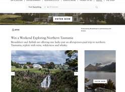 Win a weekend for 2 exploring Northern Tasmania!