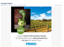 Win a Winery/Foodie Tour and a copy of Food of the Southern Forests