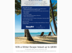 Win a winter escape valued at up to $8,000!