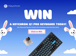 Win a Wireless Custom Hot-Swappable Mechanical Keyboard