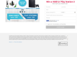Win a X360 or Play Station 3