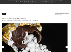 Win a Year’s Supply of Chocolate