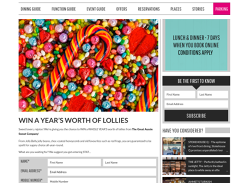Win a Year’s Worth of Lollies